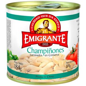 Champiñones trozado emigrante