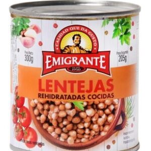 Lentejas cocidas emigrante lt