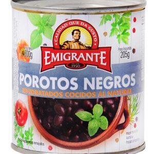 Poroto negro lata emigrante 30