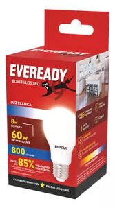Lampara led 10 w luz fria ever